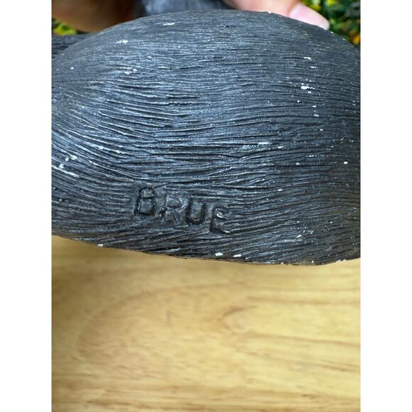 Sandicast Black‎ Labrador Sandra Blue 1984 Vintage Dog Pet Statue Lab Sculpture - Picture 9 of 12